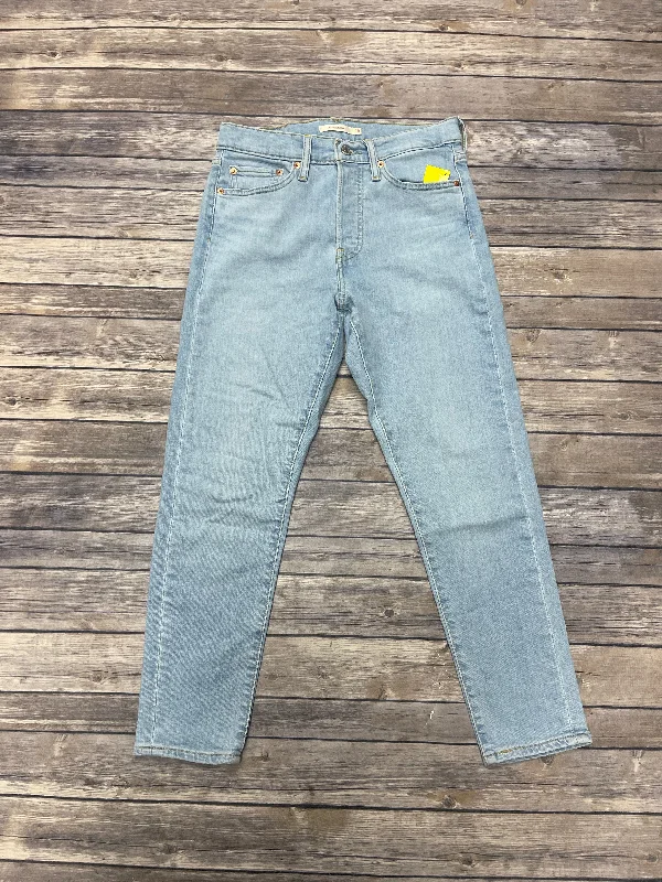 women's denim jeans for a vintage styleJeans Skinny By Levis In Blue Denim, Size: 6