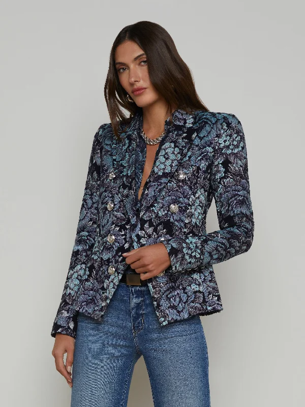 women's coats with belted waistswomen's coats with belted waistsBethany Jacquard Blazer