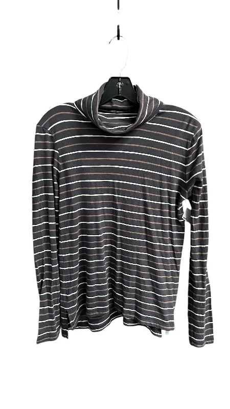 women's tops for those who believe in expressing their individuality through fashionTop Long Sleeve By Madewell In Striped Pattern, Size: S