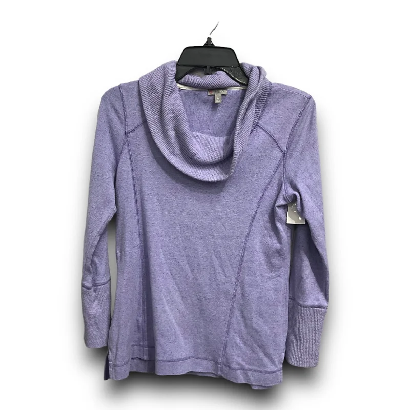 women's tops for those who love to shop for unique findsTop Long Sleeve By Talbots In Purple, Size: S