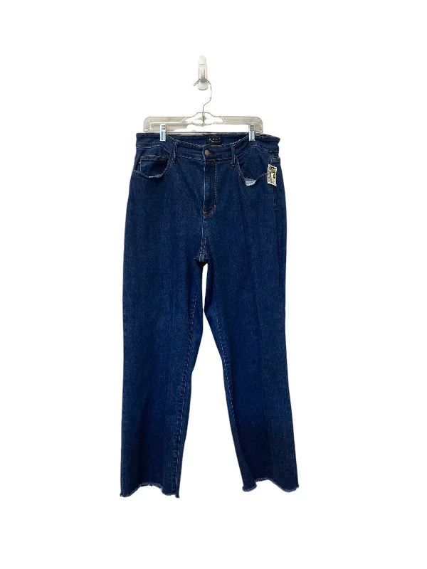 women's denim jeans for a chic appearanceJeans Straight By Judy Blue In Blue Denim, Size: 18