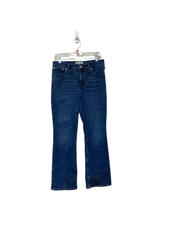 women's denim jeans for apple-shaped bodiesJeans Boot Cut By Madewell In Blue Denim, Size: 6