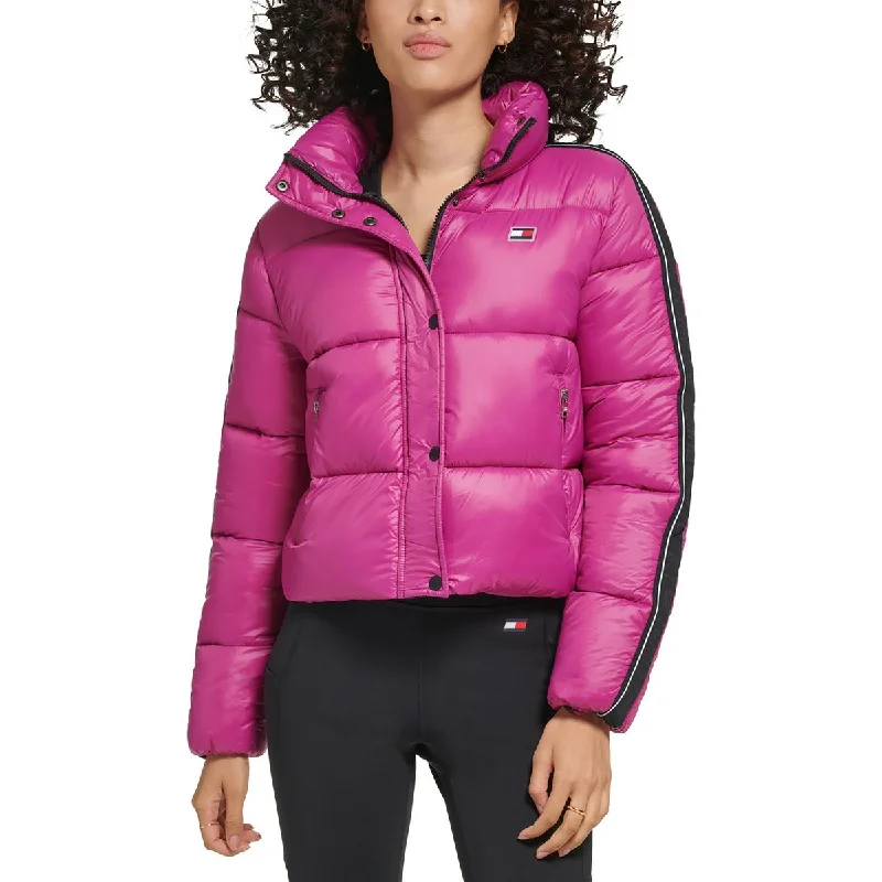 women's coats with removable fur liningswomen's coats with removable fur liningsWomens Insulated Logo Puffer Jacket