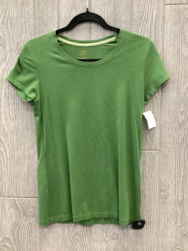 women's tops for those who want to make a fashion statementTop Short Sleeve By Apt 9 In Green, Size: S