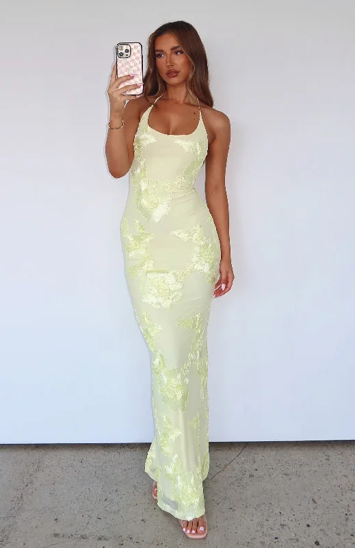 Flowy DressSummer Ready Maxi Dress Lemon