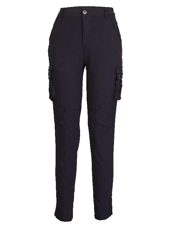 women's travel pantsVILDA cargo trousers - Classic Navy