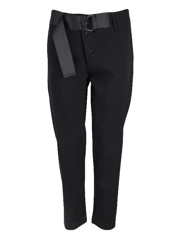 women's patterned pantsJANE VAIA trousers - Black