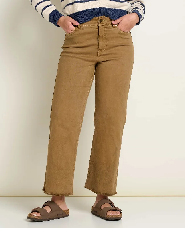 women's solid-color pantsBalsam Cutoff Pant