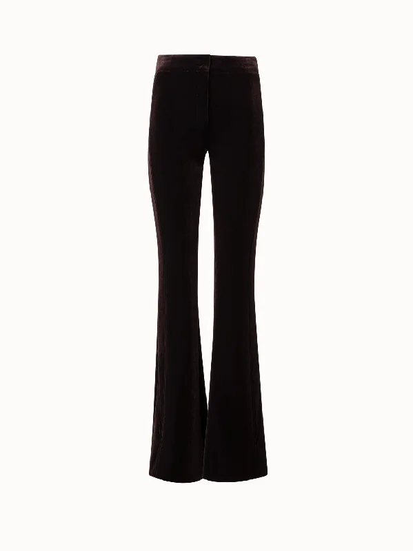 women's short pantsNeoprene Velvet Bootcut Pants