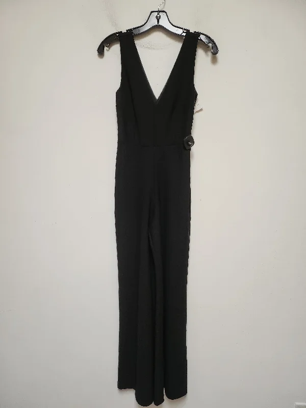 women's jumpsuits made of chiffonJumpsuit By Abercrombie And Fitch In Black, Size: Petite   Xs