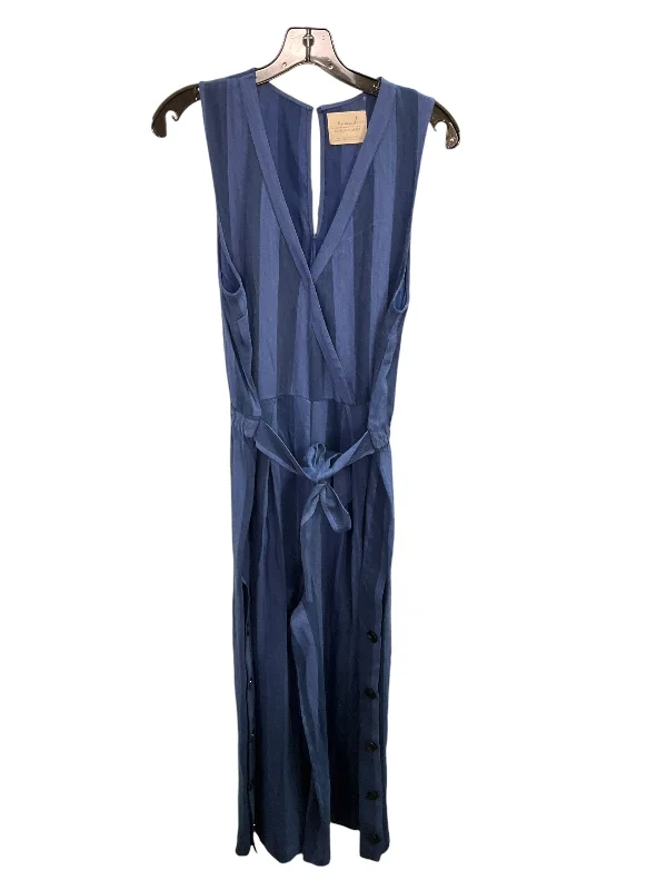 women's jumpsuits with pocketsJumpsuit By Anthropologie In Blue, Size: L