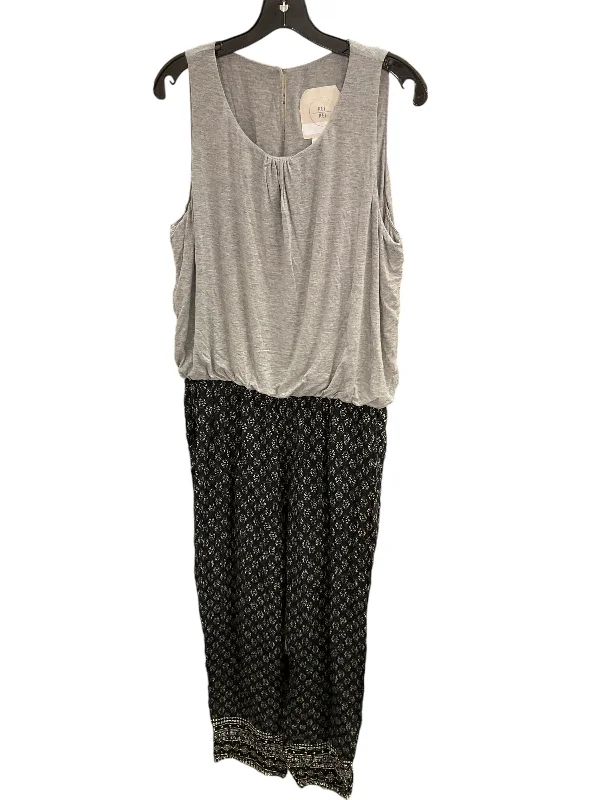 women's cropped jumpsuitsJumpsuit By Anthropologie In Grey, Size: Xl