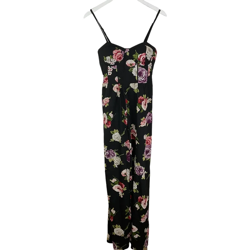 women's jumpsuits for date nightsJumpsuit By Band Of Gypsies In Floral Print, Size: S