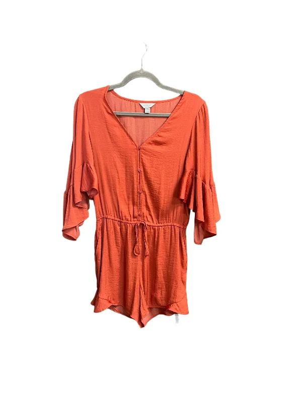 women's jumpsuits for cozy daysJumpsuit By Belle + Sky In Orange, Size: Xs