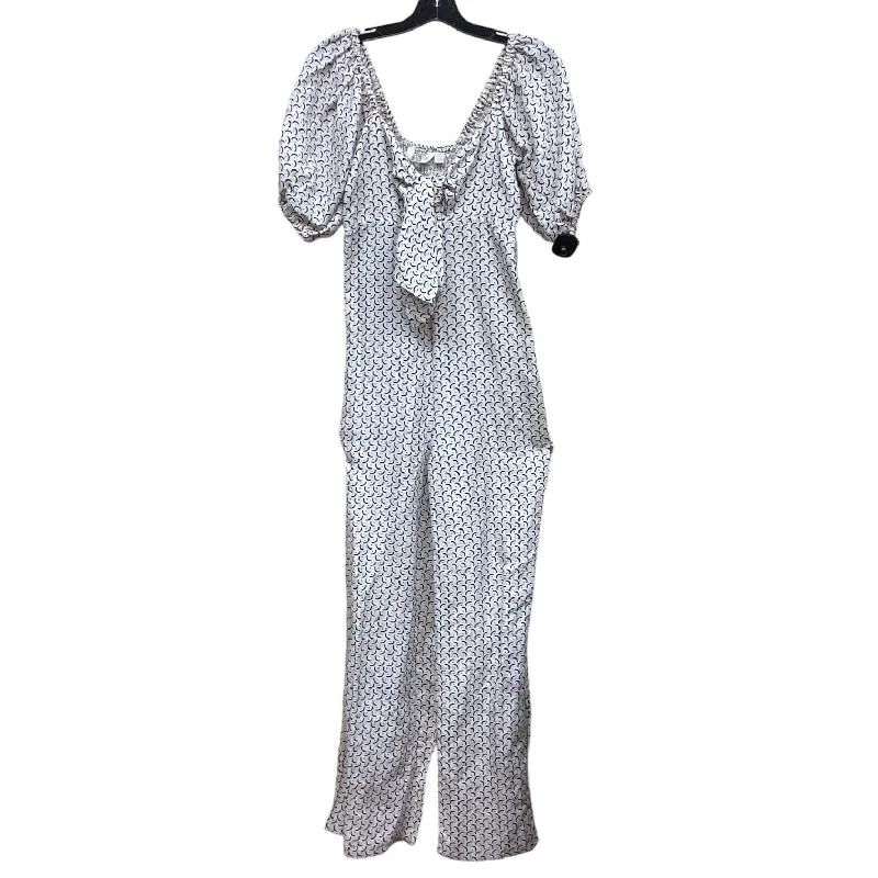 women's jumpsuits with rufflesJumpsuit By Billabong In Black & Cream, Size: S