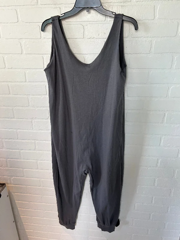 women's glam jumpsuitsJumpsuit By Eileen Fisher In Grey, Size: M