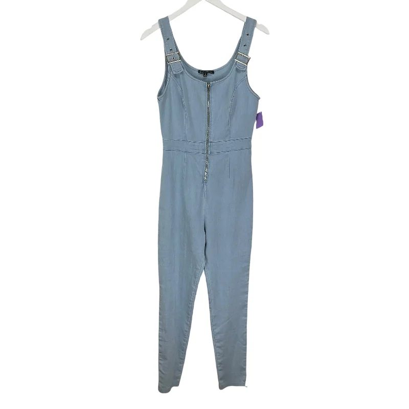 women's jumpsuits with round necksJumpsuit By Haute Monde In Blue, Size: S