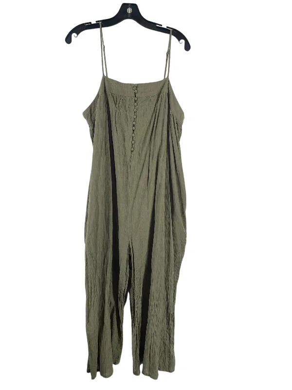 women's jumpsuits for moisture-wicking materialsJumpsuit By Listicle In Green, Size: L