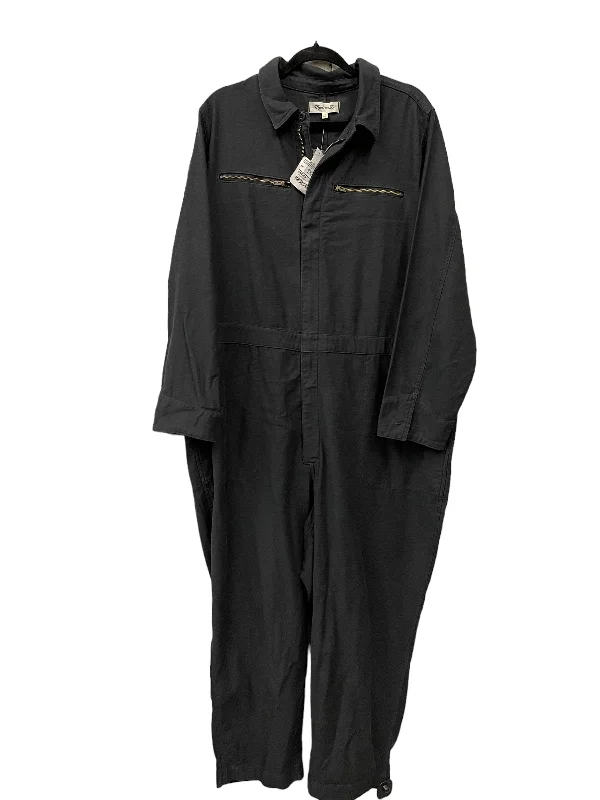 women's jumpsuits for pear-shaped bodiesJumpsuit By Madewell In Grey, Size: 3x