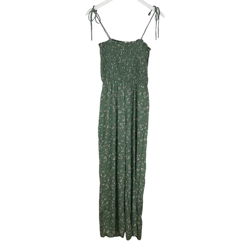 women's jumpsuits with bell sleevesJumpsuit By Mi Ami In Green, Size: M