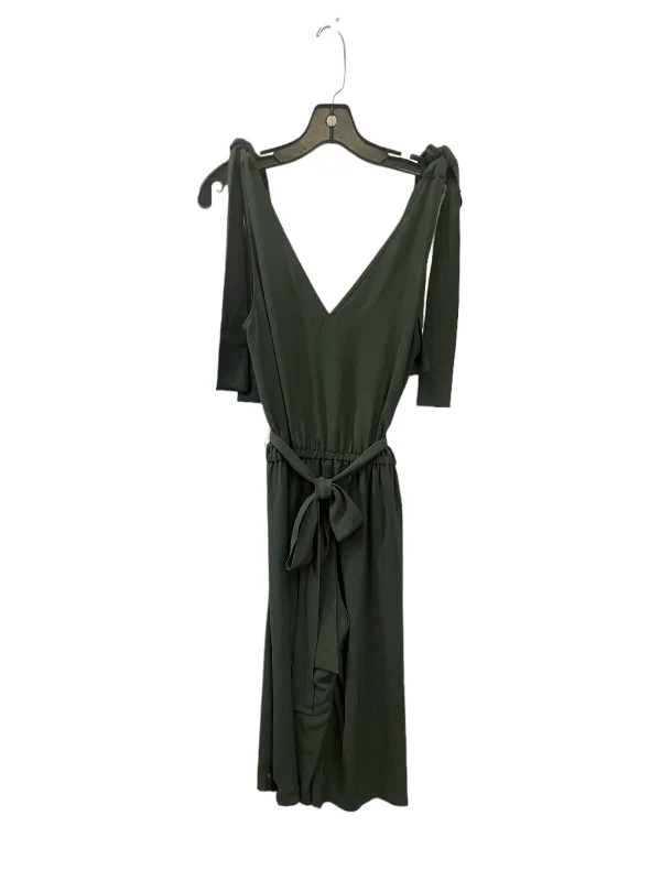 women's jumpsuits with striped patternsJumpsuit By Michael By Michael Kors In Green, Size: M