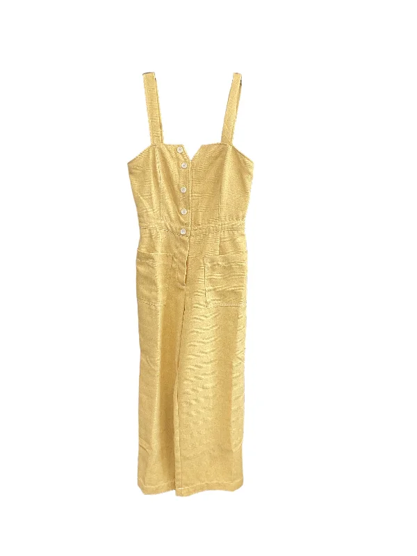 women's jumpsuits for bohemian chicJumpsuit By Moon River In Yellow, Size: S