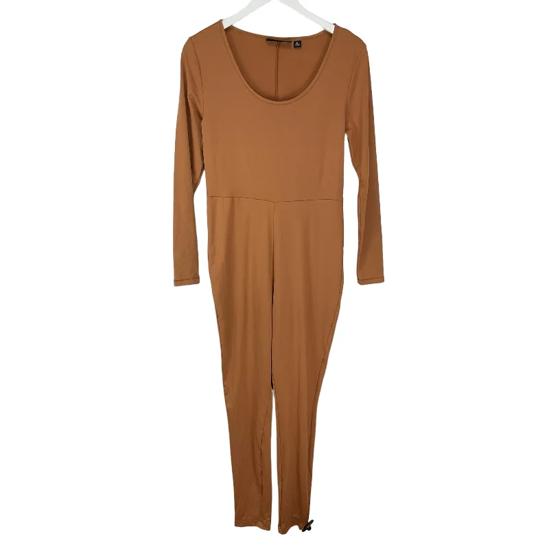 women's jumpsuits for formal eventsJumpsuit By New York And Co In Brown, Size: M