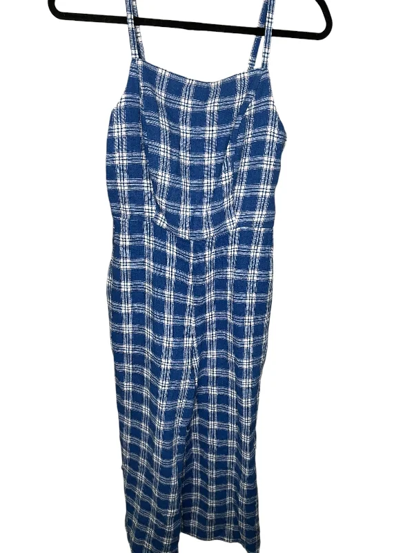 women's glam jumpsuitsJumpsuit By Old Navy In Blue & White, Size: S