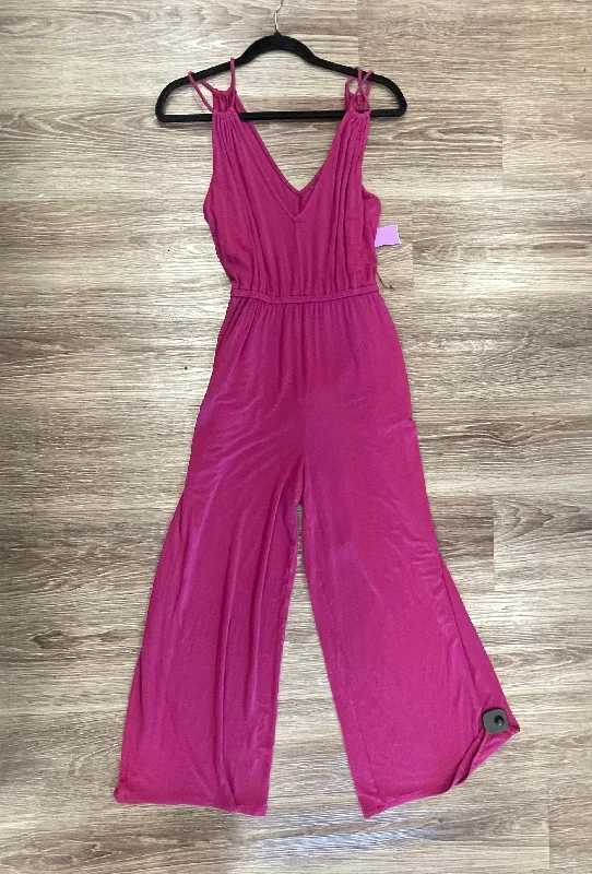 women's jumpsuits with pocketsJumpsuit By Old Navy In Pink, Size: L