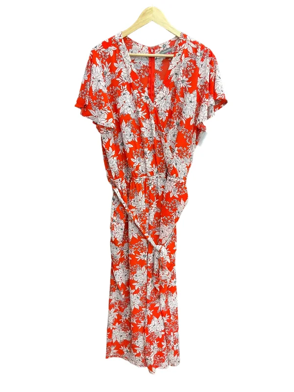 women's jumpsuits with zippersJumpsuit By Vince Camuto In Floral Print, Size: 1x