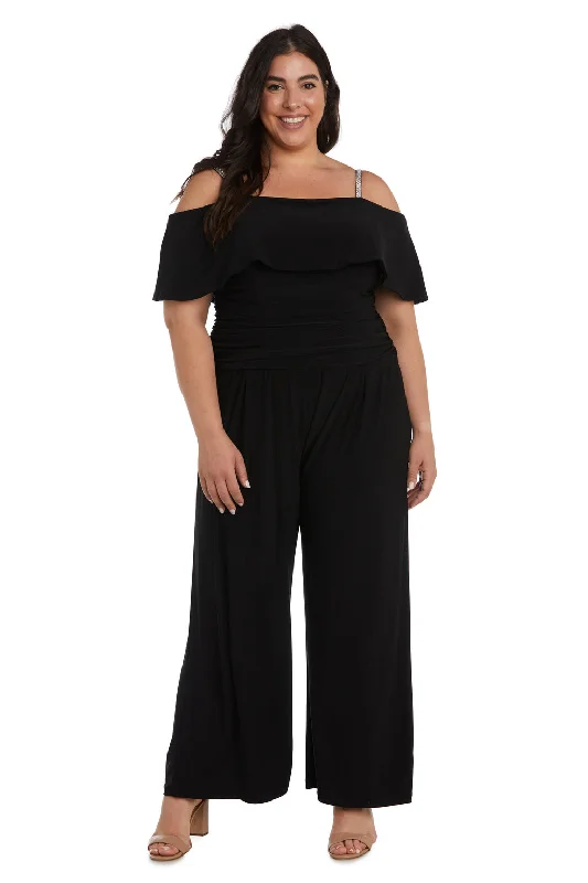 women's jumpsuits for runningR&M Richards 5982W Long Plus Size Formal Jumpsuit