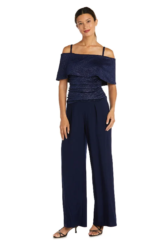 women's jumpsuits for fair-trade practicesR&M Richards 9122 Long Formal Jumpsuit