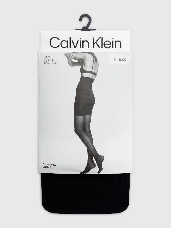 High Heels Silk Stockings MatchesCalvin Klein® Ultrafit High Waist Shaper 40 Denier Semi Opaque Tights