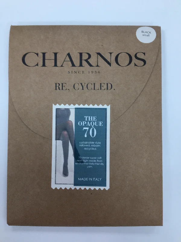 Silk Stockings for Wedding GuestsCharnos Recycled Opaque Matt Tights 70 Denier Black