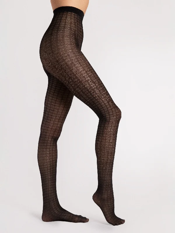 Versatile Silk Stockings StylesFiORE Candy Crush Patterned Tights 30 Denier