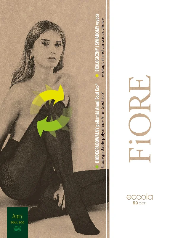 Zesty Silk Stockings ColorsFiORE Eccola Tights 50 Denier 100% biodegradable, recyclable, recoverable Nylon