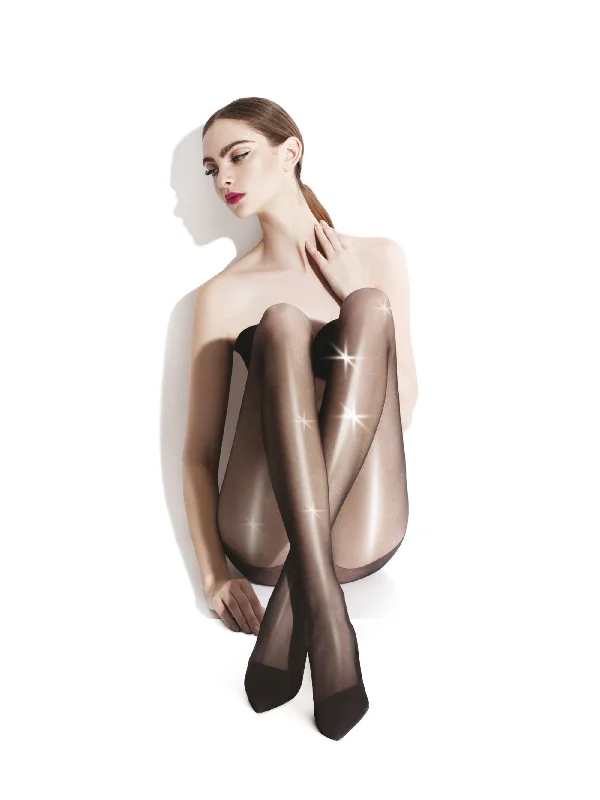 Easy to Wash Silk StockingsFiORE Sava 'Shine' Classic Sheer Gloss Tights 15 Denier