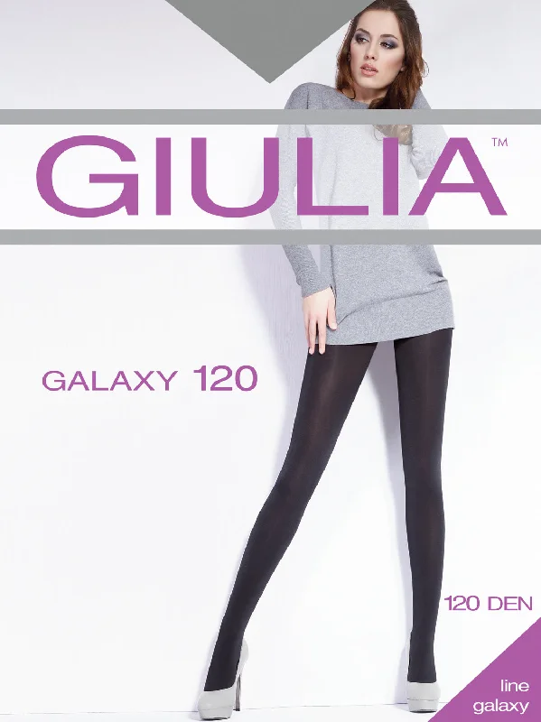 Opaque Yet Sexy Silk StockingsGiulia Galaxy 120 Denier Opaque Lustre Sheen Tights