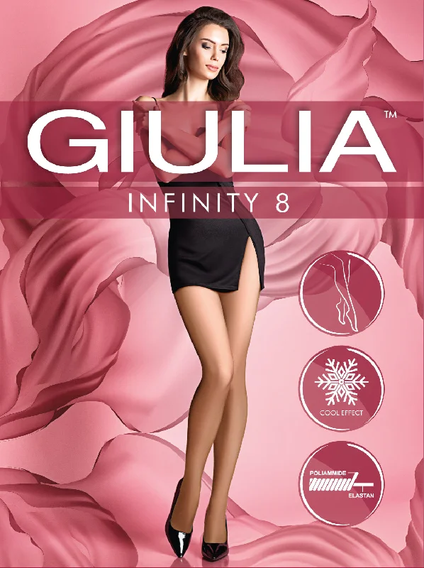 Sexy Yet Classy Silk StockingsGiulia Infinity 8 Denier Ultra Sheer Tights