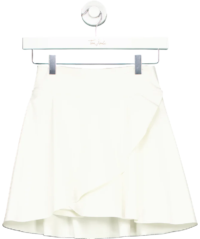 women's everyday casual skirtsPort De Bras White Base Skirt UK XS