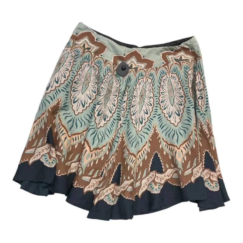 women's timeless satin skirtsSkirt Midi By Coldwater Creek In Paisley Print, Size: Petite   Xl