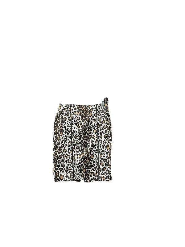 women's chiffon maxi skirtsSkirt Midi By White House Black Market In Animal Print, Size: 4