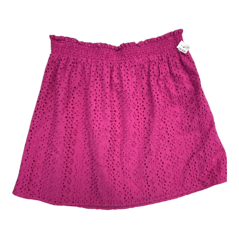 women's summer midi skirtsSkirt Mini & Short By Cmc In Pink, Size: M