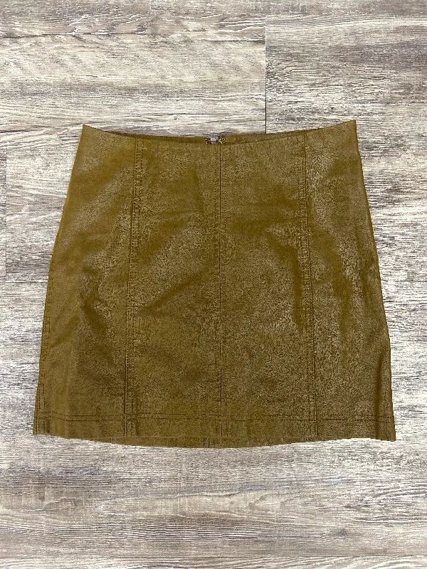 women's breathable cocktail skirtsSkirt Mini & Short By Free People In Green, Size: 6