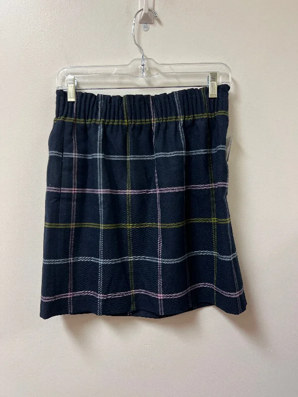 women's striped skirtsSkirt Mini & Short By J. Crew In Navy, Size: 2