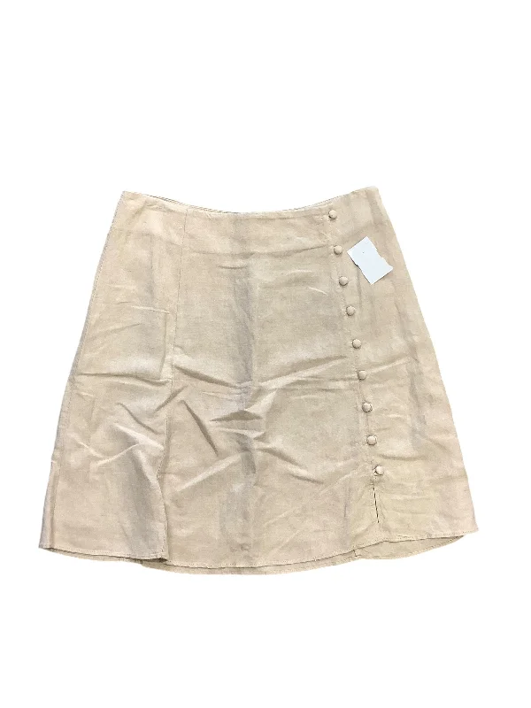 women's affordable velvet skirtsSkirt Mini & Short By Loft In Tan, Size: 2