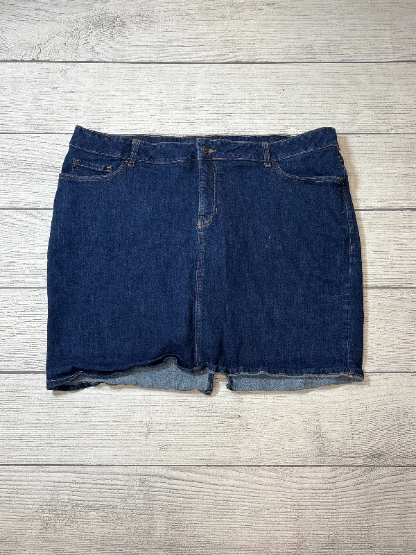 women's spring mini skirtsSkirt Mini & Short By Old Navy In Blue Denim, Size: 24